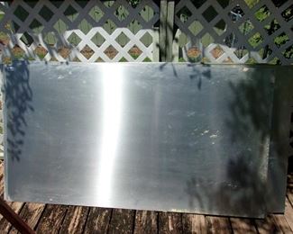 10 - 3.5 ft x 5 ft sheets of stainless steel