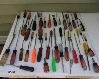 Misc. lot of screwdrivers