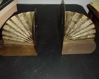 Vintage brass bookends made in Taiwan under the Republic of China