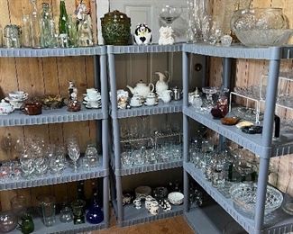 Vintage & New glassware