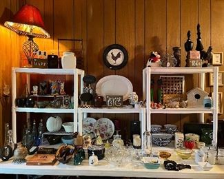 Vintage & New glassware