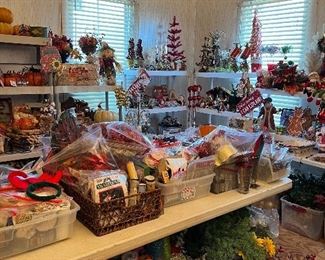 Holiday decorations & craft supplies for any project 