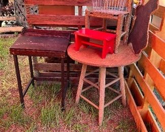Vintage child’s desk