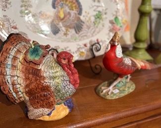 Vintage Turkey Platter with original box