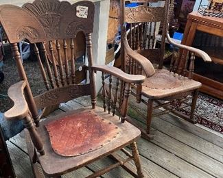 Vintage Rocking chairs. 
