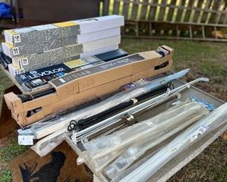 Window blind & curtain rods