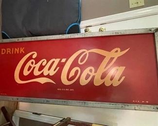 1948 Original Coca Cola Sign