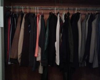 DESIGNER COATS AND JACKETS, LADIES AND MENS 75% OFF ORIGINAL PRICE