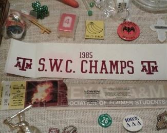 TEXAS A&M MEMORABILIA
