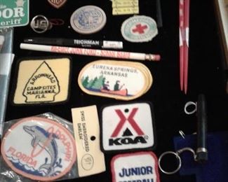 VINTAGE PATCHES AND MEMORABILIA