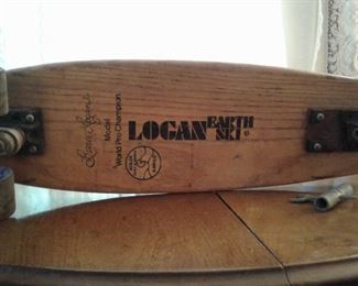 LOGAN EARTH SKI VINTAGE SKATEBOARD