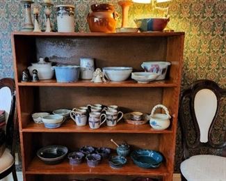 Very nice collection of local pottery