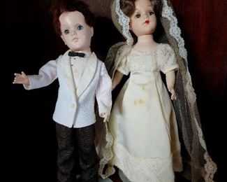 Handmade Wedding Doll Set