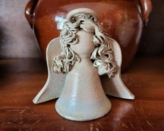 Pottery angel