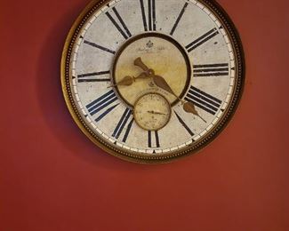Large wall clock