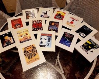 Playbills from New York shows