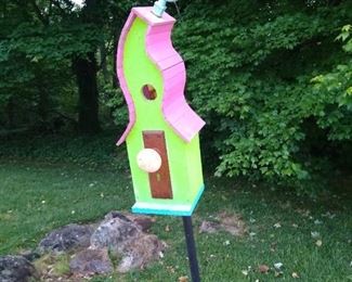 Whimsical bird house