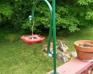 Second wrought iron plant hanger