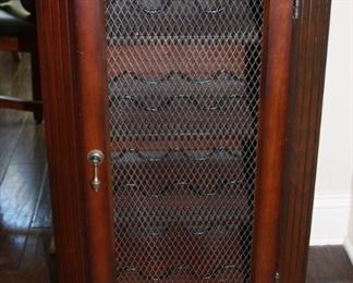 Bombay Wine Storage Cabinet with Removable Serving Tray