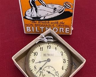 Biltmore pocket watch