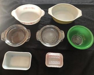 Pyrex! Looks cool and is still useful 