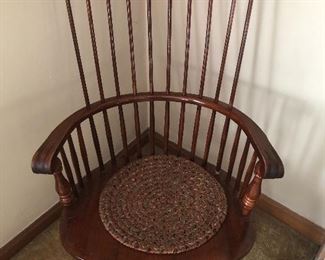 Folk Windsor style rocker 