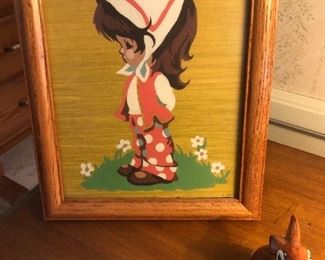 Who had her hanging in your room?