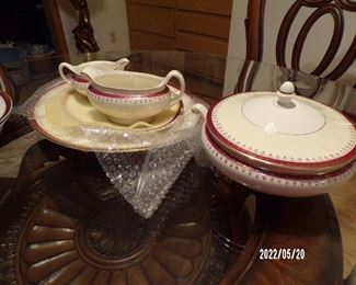 nice set of vintage china