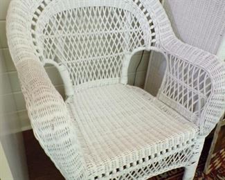 wicker chair