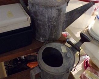 watering cans