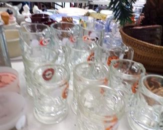 A & W root beer mugs