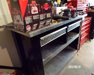 work bench, we have the top