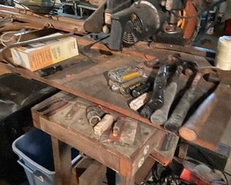 Saw and tools