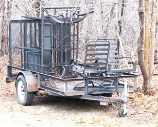 5 x 8 utility trailer with ramp