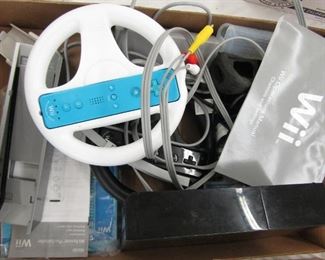 Vintage Wii game console