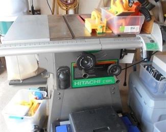 Hitachi C 10FL  Table Saw with tons of attachments