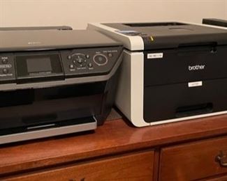 Epson Color Printer and Brother printer all in one