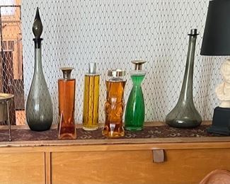 Vintage glassware 