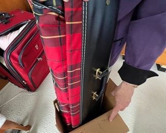 Never used Tartan Garment bag!