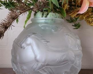 Antique Feigl & Morawetz Czech Satin Glass Vase