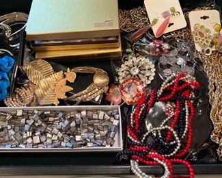 Lots of costume jewelry