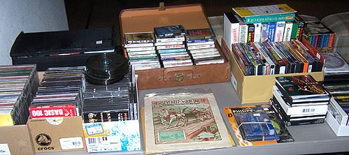 DVD's, CD's, Cassettes, VHS