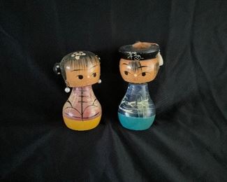 Vintage Asian nodders