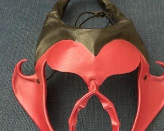 Vintage mask. Signed and numbered 