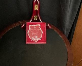 Baccarat Christmas ornament 