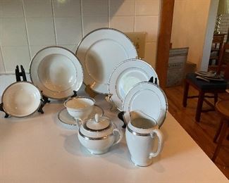Rosenthal  Nobility. 7 pc place setting for 12 plus serving pieces. 