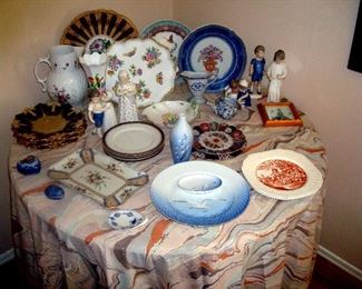 Various collectible  china and porcelain items, antique & vintage.