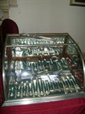 S. Kirk & Sons sterling silver flatware set for 12 plus 20 serving pieces equaling a total of 116 pieces