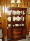 Duncan Phyfe mahoganey china cabinet, excellent condition.