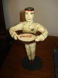 cast iron Coca Cola statue 